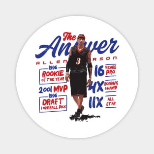 Allen Iverson Answer tee Magnet